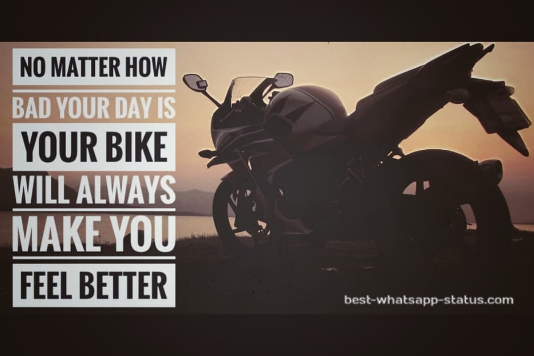 best quotes for bike lover
