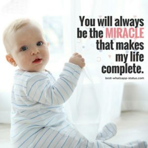 Cute Baby Quotes [Adorable Baby Status] Lines & Captions