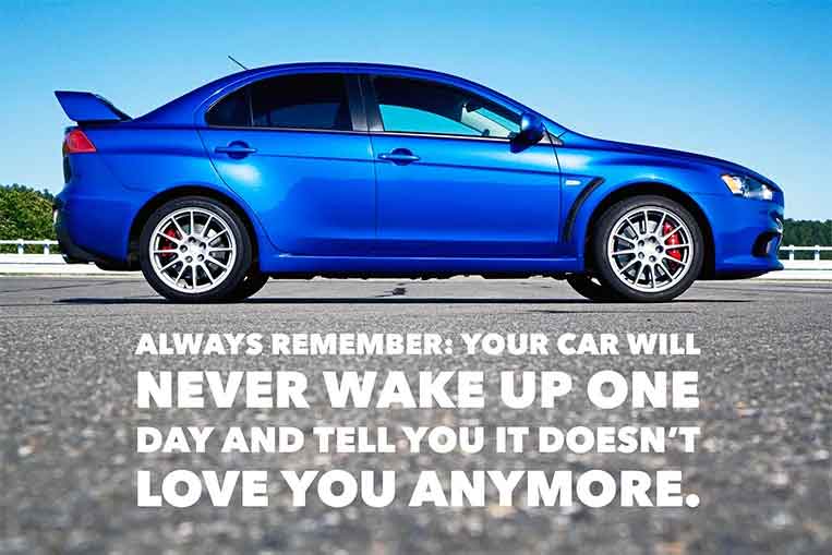 lovely car quotes