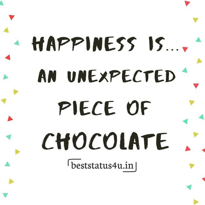 chocolates are favorite let's status on it (5)