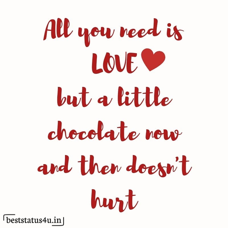 chocolates are favorite let's status on it (7)