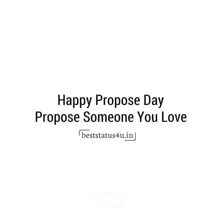 propose day awesome status(49)
