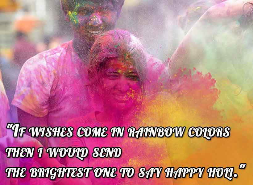 lovely holi special status wish friends