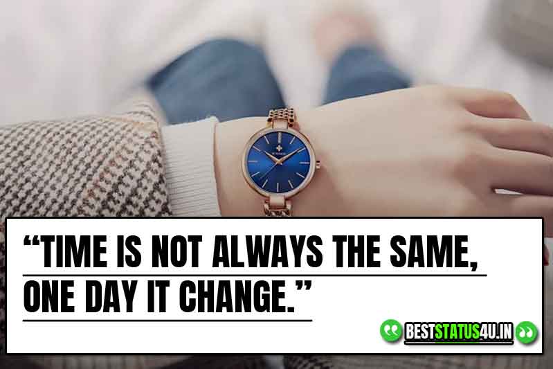 Best Watch Lover Quotes Status For Watch Lovers Genuine Time Quote