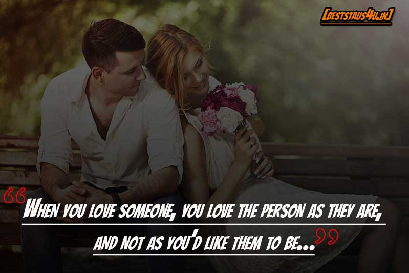 best quotes for love emotion