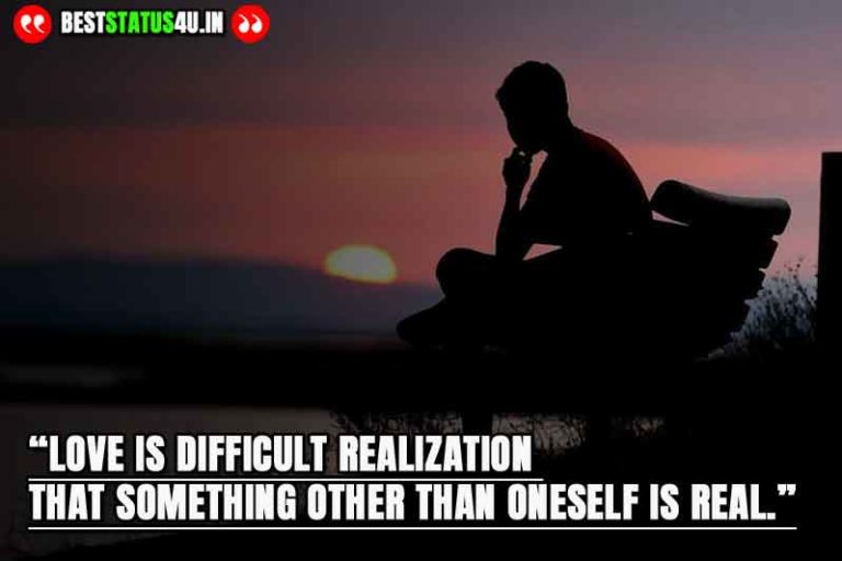 Best Quotes on Realization (Best Quotes For Realize Things) Genuine Status