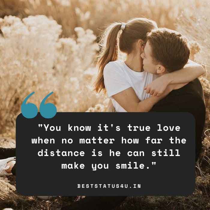 Long distance sweet quotes