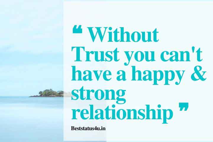 Awesome trust quotes