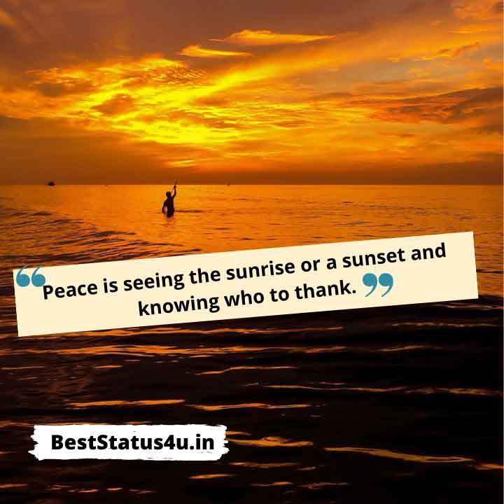 51+ Best Quotes for Peace | (Relax) Whatsapp status for Relax Mind