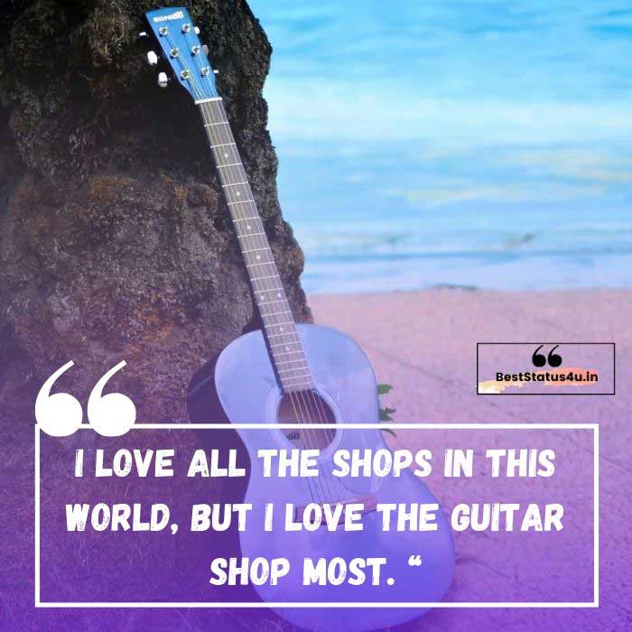 best quotes for guitar lover