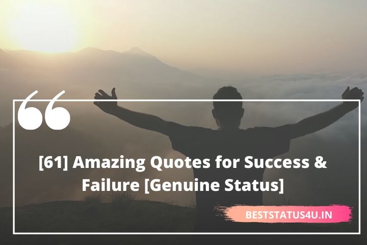 failure and success