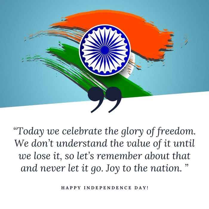 [50+] 15 August Status [Independence day Quotes] For Freedom Fighters