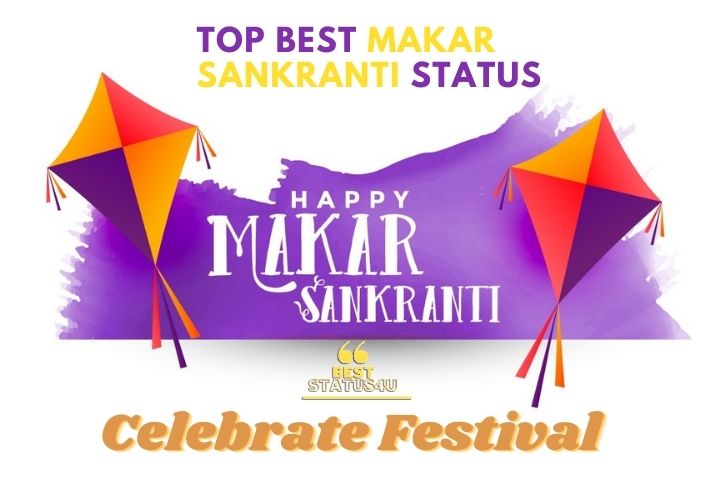 Banner Best Makar Sankranti Status