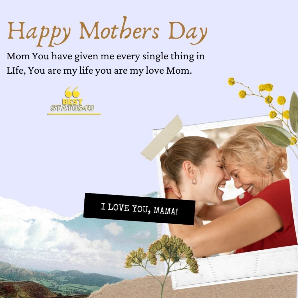 Mother's Day Whatsapp Status [Best Mothers Day Quotes] Lover Her