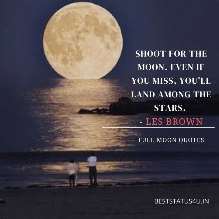 Awesome full moon quotes