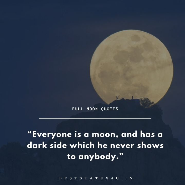 Best Romantic Full Moon Quotes [Status For Full Moon] Romantic & Enjoy ...