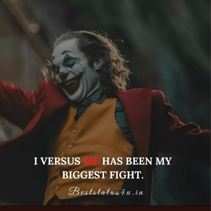 Best Deep Joker Quotes Joker Attitude Status Joker Sad Status