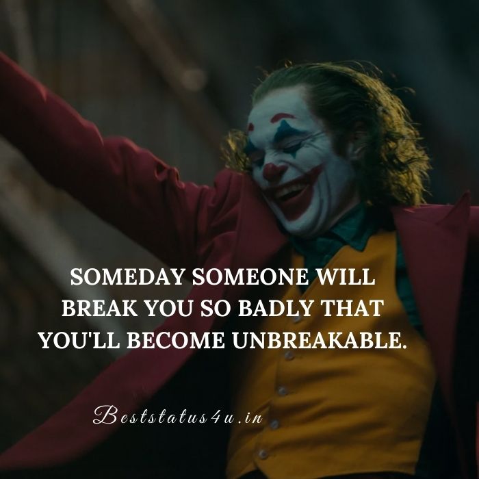joker quotes about pain