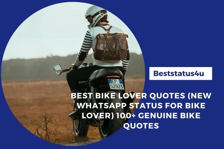 Bike lover quotes and best whatsapp status