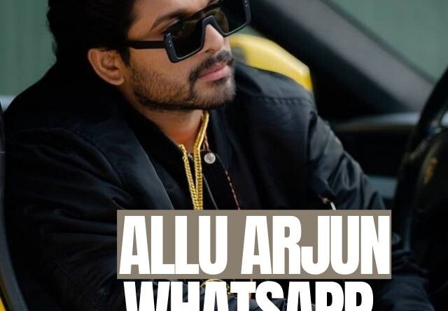 Allu Arjun Whatsapp Status