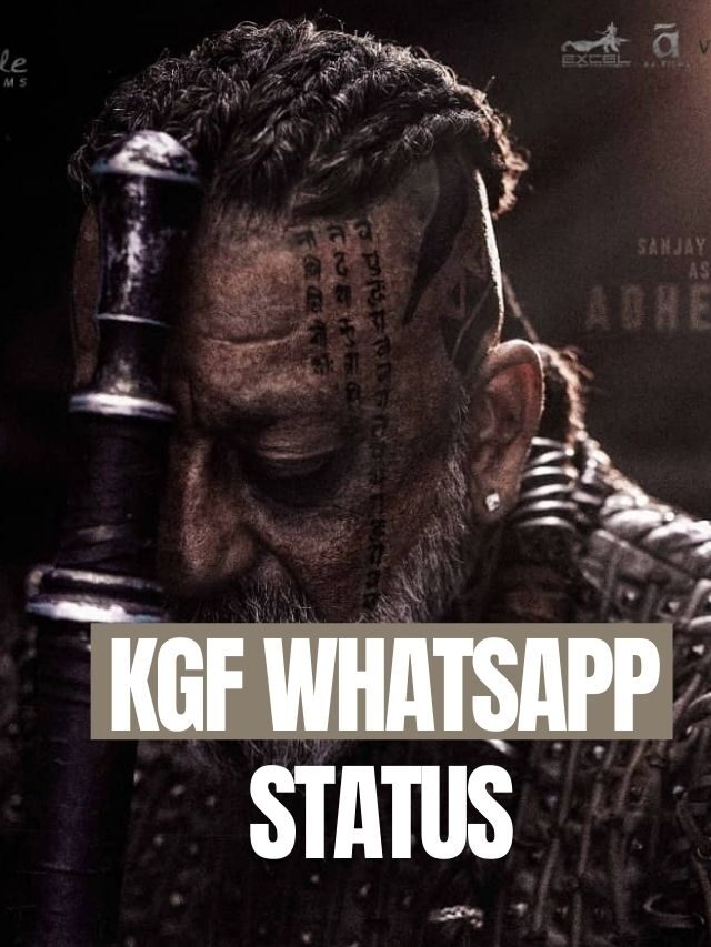 KGF 2 Whatsapp Status – Attitude Yash Quote